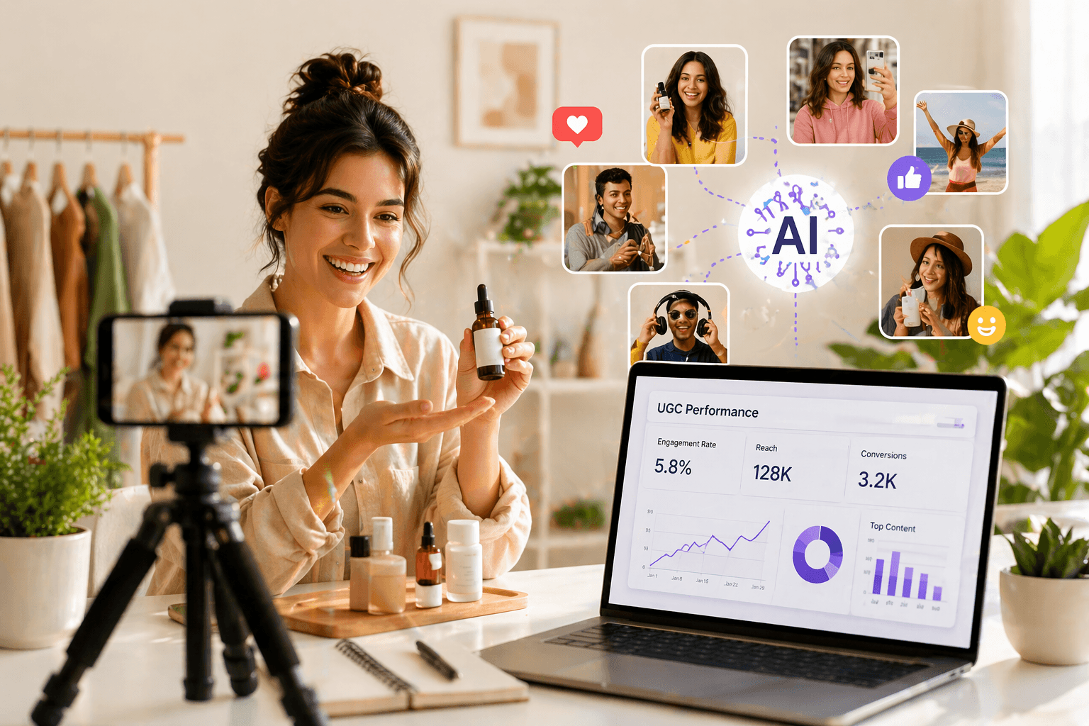 The Future of Content Creation: AI + UGC Explained