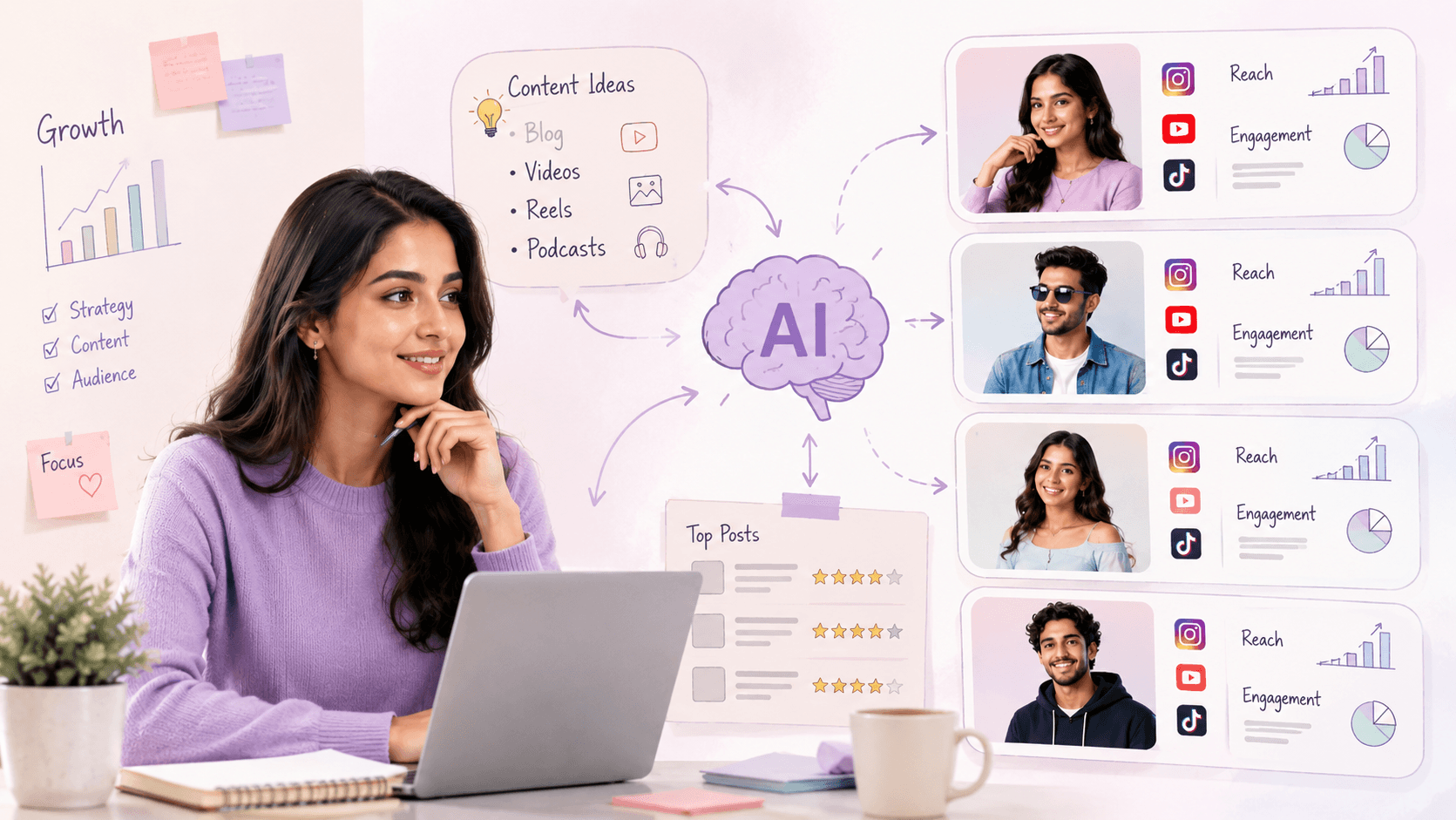 AI Influencer Matching: How Artificial Intelligence Helps Brands Find Better Creators